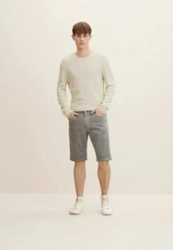 Tom Tailor Jeansshort - Explicit Grey