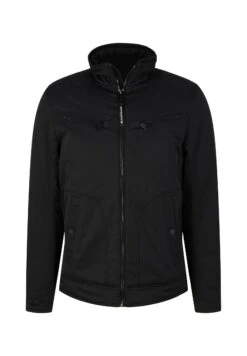 Tom Tailor Quilted Biker - Jas - Black -Syntia Delaney 2fb62d832aa7461e809ec5c654fec6df