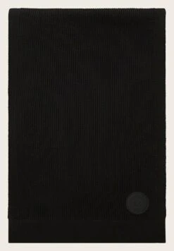 Tom Tailor Basic Mit Logo Badge - Sjaal - Black -Syntia Delaney 3004f7c9ba0444e3bb52a6a6cb72ca02