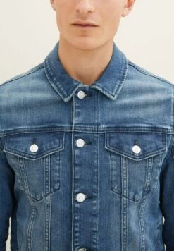 Tom Tailor Basic - Spijkerjas - Used Mid Stone Blue Denim -Syntia Delaney 30631ff9611e4726b9dc104a65156fdc