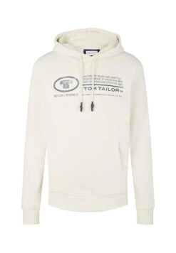 Tom Tailor Mit Logo-Print - Hoodie - Vintage Beige -Syntia Delaney 30848e6524374d9fbae1cd7df4f70920