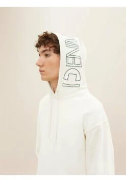 TOM TAILOR Denim Printed - Hoodie - Offwhite 12 TOM TAILOR Denim Printed - Hoodie - Offwhite -Syntia Delaney 3383cb62edf34f4290373942a76ddd65