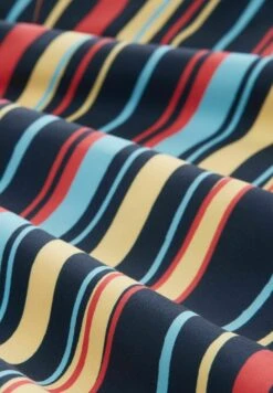 Tom Tailor Gemusterte - Zwemshorts - Navy Multicolor Stripe -Syntia Delaney 33f83fa8ddf84ca58f668456dfea15a0