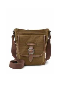 Tom Tailor Im Vintage-Look - Schoudertas - Khaki Khaki