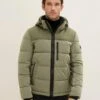Tom Tailor Hybrid Repreve Our Ocean - Winterjas - Dusty Olive Green