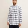 Tom Tailor Overhemd - Off White Colorful Check