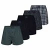 Tom Tailor 5Er Pack - Boxershort - Grün Dunkel Karo -Syntia Delaney 36b3588442124834b6fc5b837c9f69ab