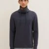 Tom Tailor Mit Stehkragen - Sweater - Blue Grey -Syntia Delaney 371b328722334e15acfc6a0279f8e225