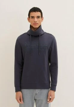 Tom Tailor Mit Stehkragen - Sweater - Blue Grey