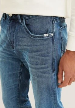 Tom Tailor Josh - Straight Leg Jeans - Used Mid Stone Blue Denim -Syntia Delaney 38ed3091dab54fd1a0cea6ddee3e87a8