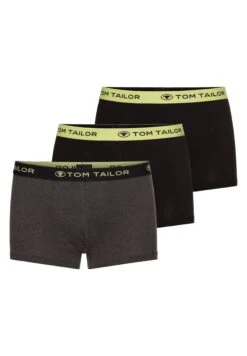 Tom Tailor 3 Pack - Onderbroeken - Grau Dunkel Melange -Syntia Delaney 39fa179058df4519b0e5d76012241cf0