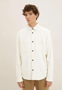 TOM TAILOR Denim Relaxed Fit - Overhemd - Soft Light Beige