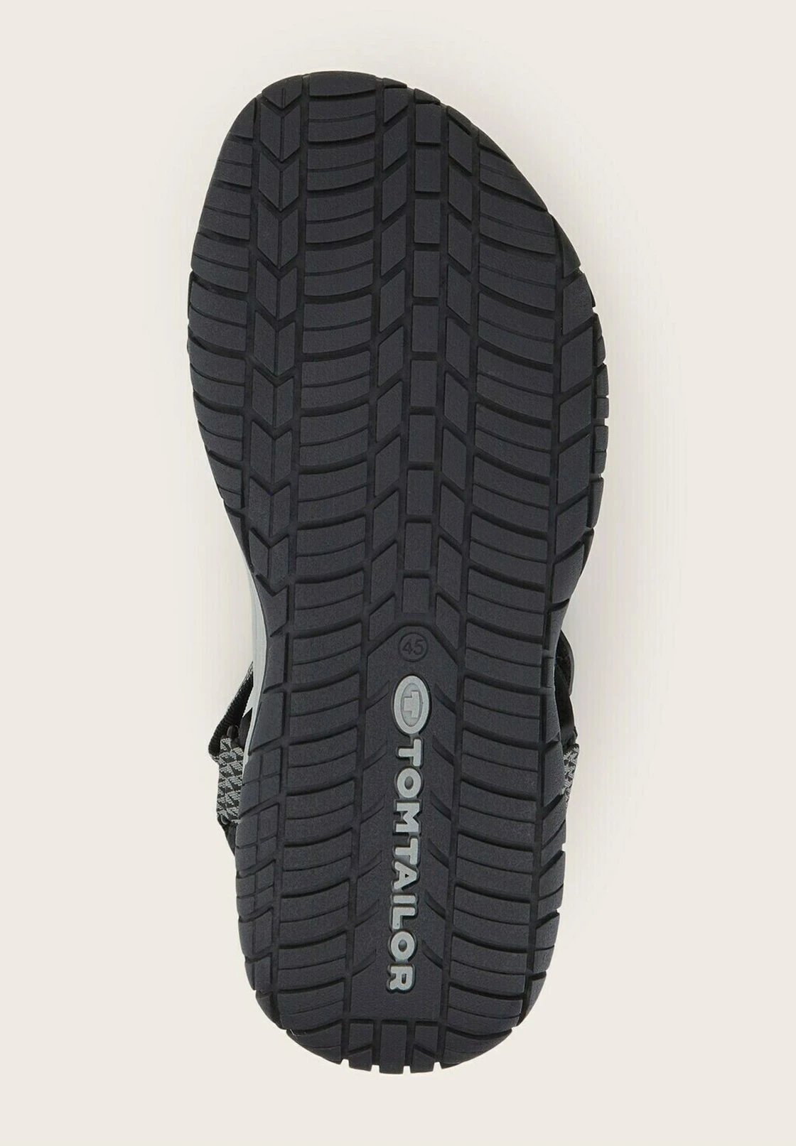 Tom Tailor Licence - Outdoorsandalen - Black Grey 6 Tom Tailor Licence - Outdoorsandalen - Black Grey - Afbeelding 4