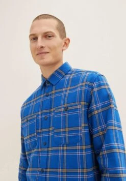 Tom Tailor Overhemd - Hockey Blue Colorful Check -Syntia Delaney 3cecd7074bb546fca0cb5268cd790f0c