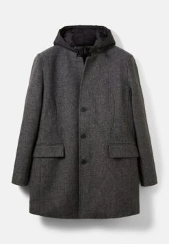 TOM TAILOR Denim Halflange Jas - Grey Melange Twill -Syntia Delaney 3d7625901e4e4d63b936e4edb693a5d7