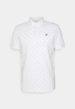 TOM TAILOR Denim Poloshirt - White -Syntia Delaney 3da1cb592b00434ba5160f9eb4f45fc1