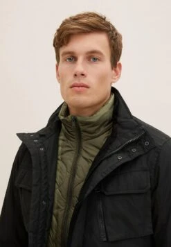 Tom Tailor Mit Abnehmbarem Krageneinsatz - Winterjas - Black -Syntia Delaney 3e51b0d05b6d4c1d95821f5438812e5e