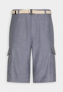 Tom Tailor Regular Belt - Shorts - Navy -Syntia Delaney 3effa54a88eb4797a1ab4b216637ec5a