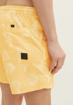 TOM TAILOR Denim Mit Allover-Print - Zwemshorts - Yellow White Big Coral Print -Syntia Delaney 3f7811070b8041fbb32780f3d6ada65f