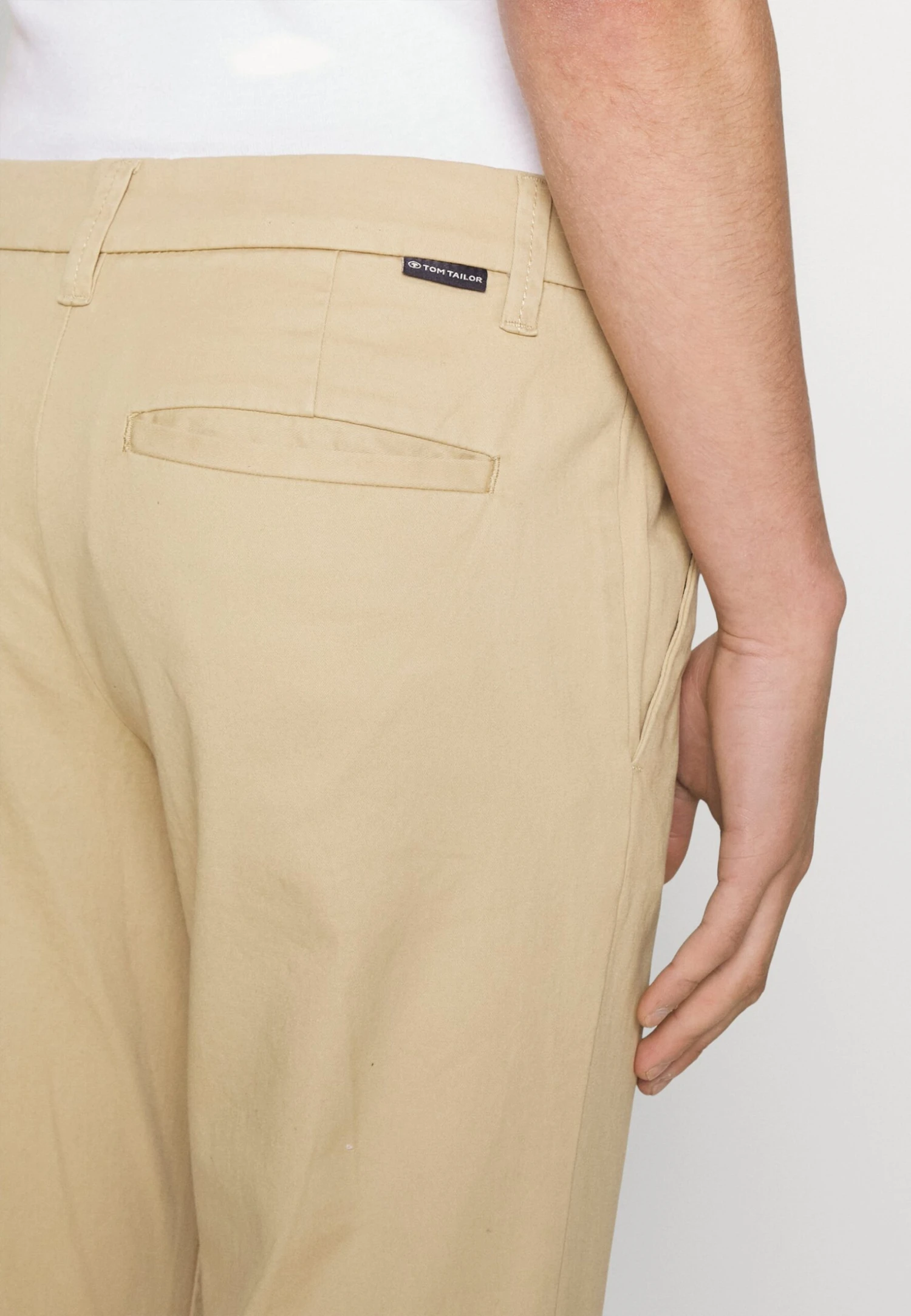 Tom Tailor Trousers - Chino - Beach Sand 8 Tom Tailor Trousers - Chino - Beach Sand - Afbeelding 6