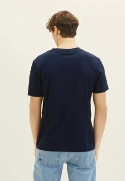 TOM TAILOR Denim T-Shirt Print - Sky Captain Blue -Syntia Delaney 3ff219ccb0e84a3cb388b357b199ff30