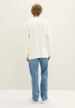 TOM TAILOR Denim Straight Leg Jeans - Used Light Stone Blue Denim -Syntia Delaney 4254a7e1d291442e9b996089fe217c1a