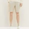 Tom Tailor Shorts - Sand Dobby Structure