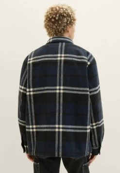 TOM TAILOR Denim Mit Karomuster - Lichte Jas - Black Navy White Check -Syntia Delaney 43072683da2042699d812ec661de4211