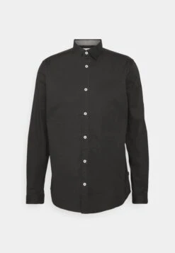 Tom Tailor Stretch Fit - Overhemd - Black -Syntia Delaney 4316d5446b6443c88e03f632134a58e1