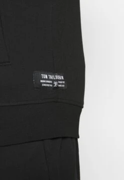 TOM TAILOR Denim Sweater Met Rits - Black -Syntia Delaney 432093176b01470ab5d64314fff4b1c9