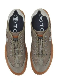 Tom Tailor Licence- Sneakers Laag - Cognac Khaki -Syntia Delaney 438fd3ff95914695bb8f683b39653ea6