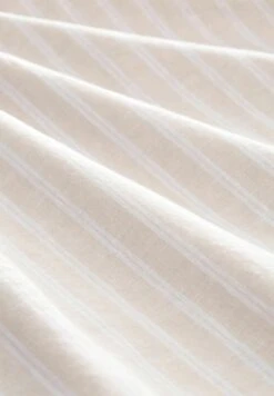 TOM TAILOR Denim Mit Stehkragen - Overhemd - Light Beige Big Stripe -Syntia Delaney 43c2737b92ce4cbda418eba1f95a0ede