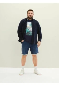 Tom Tailor Jeansshort - Dark Stone Wash Denim 17 Tom Tailor Jeansshort - Dark Stone Wash Denim -Syntia Delaney 4419facebf774dbba20c6b6932873813