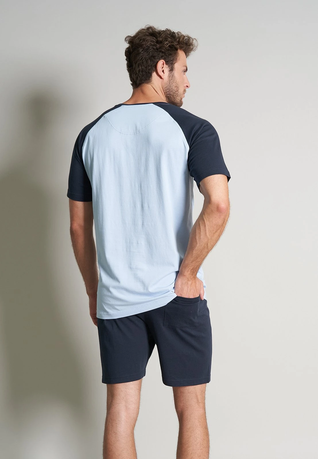 Tom Tailor Set - Pyjama - Blau MittelUni 4 Tom Tailor Set - Pyjama - Blau MittelUni - Afbeelding 2