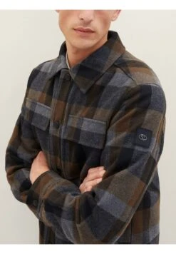 Tom Tailor Jacket - Jas - Brown Black Big Check -Syntia Delaney 45a60dedd9b84a4a9e3e235c2b45fcc6