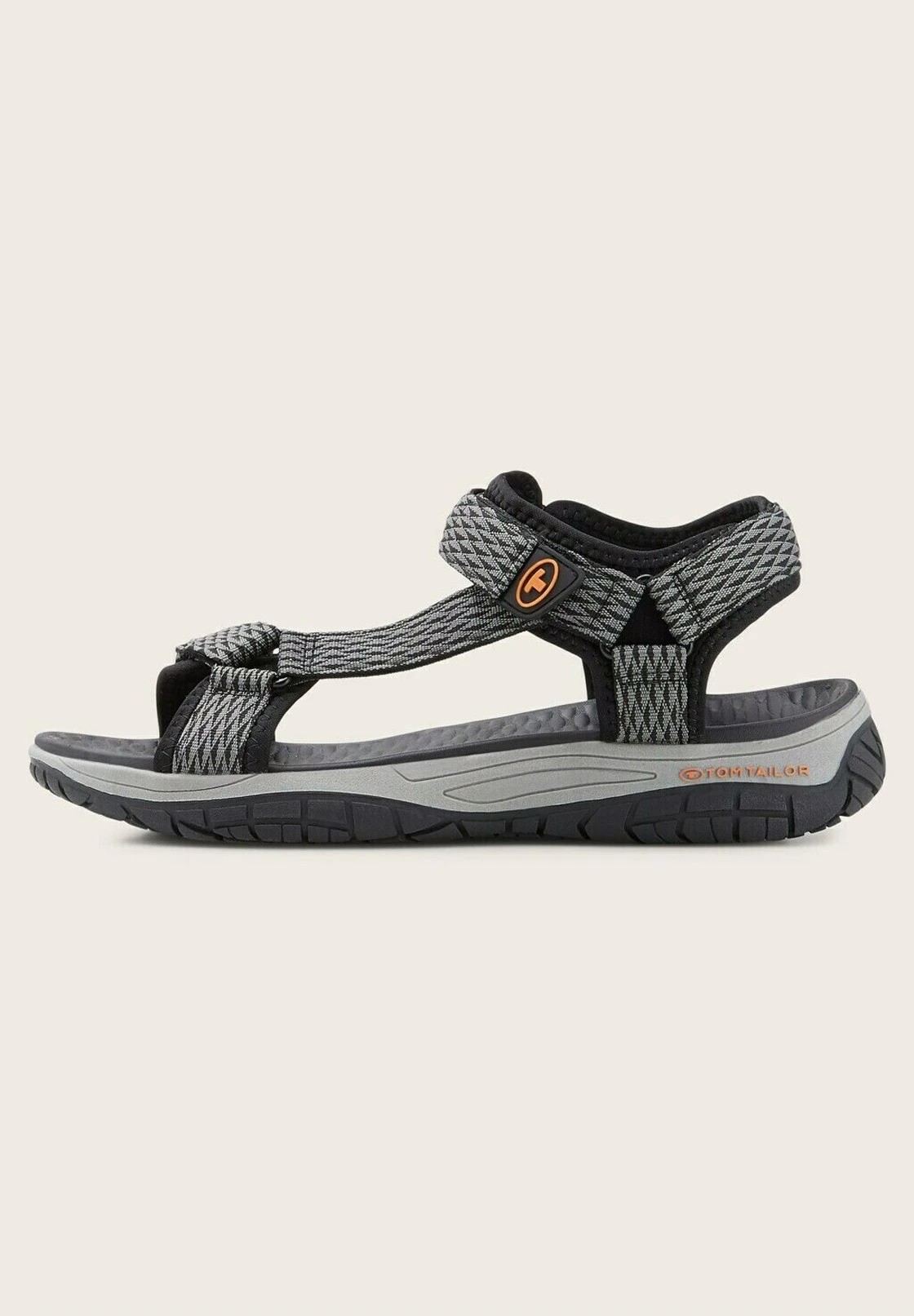 Tom Tailor Licence - Outdoorsandalen - Black Grey 7 Tom Tailor Licence - Outdoorsandalen - Black Grey - Afbeelding 5