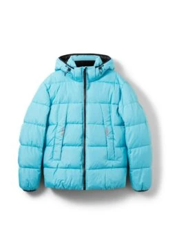 TOM TAILOR Denim Puffer - Winterjas - Laguna Light Blue -Syntia Delaney 46c1c0b483cb40acb8fe6d709f5f5d66