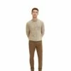 Tom Tailor Broek - Beige Two Tone Dobby