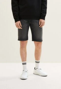 TOM TAILOR Denim Jeansshort - Used Mid Stone Grey Denim 16 TOM TAILOR Denim Jeansshort - Used Mid Stone Grey Denim -Syntia Delaney 4948e24250de4e7db8528fdd08923f42