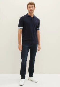 Tom Tailor Josh - Straight Leg Jeans - Blue Black Denim -Syntia Delaney 4a36225699c7486b8a4de354a6ca7ac4