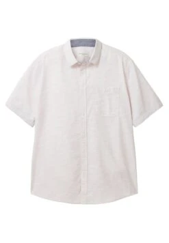 Tom Tailor Mit Struktur - Overhemd - Pink Off White Structure -Syntia Delaney 4a71f1a58344427684eb8d8403e6e1d5