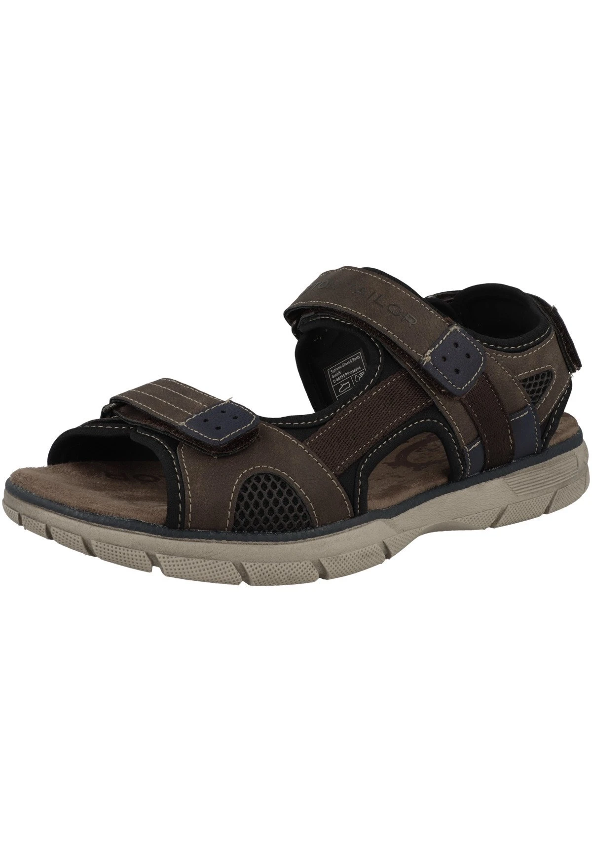 Tom Tailor Outdoorsandalen - Coffee 4 Tom Tailor Outdoorsandalen - Coffee - Afbeelding 2