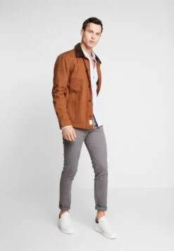 TOM TAILOR Denim With Belt - Chino - Castlerock Grey -Syntia Delaney 4be10c5aa4394d8b84dc2c4d1d3c7f80