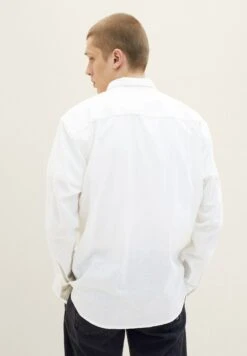 TOM TAILOR Denim Mit Brusttasche - Overhemd - White -Syntia Delaney 4d9e0d4958d9450181e07a206d556840