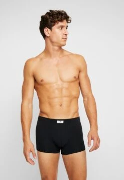 Tom Tailor 4 Pack - Onderbroeken - Black Dark Solid -Syntia Delaney 4dd54eb6b22146f18ae129bf17b59956