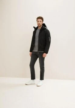 Tom Tailor Winterjas - Black -Syntia Delaney 4e1fb3867a82459fbfd780581d2f654b