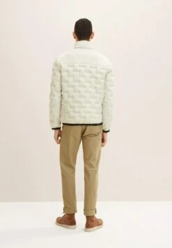 Tom Tailor Regular FitMit Steppungen - Jas - Beige Alfalfa -Syntia Delaney 4e57f16ebc41449a82829e78f68a1842