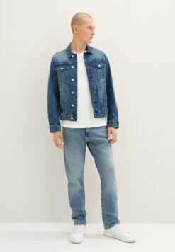 Tom Tailor Basic - Spijkerjas - Used Mid Stone Blue Denim -Syntia Delaney 4e8002ba84ce49d0aaaac01dbd028c58
