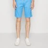 Tom Tailor Bermuda - Shorts - Rainy Sky Blue -Syntia Delaney 4fc0a137aed44916b61eb336ce8f7c1d