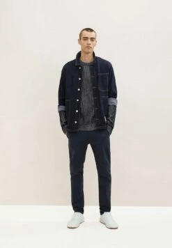 Tom Tailor Mit Strukt - Trui - Sky Captain Blue -Syntia Delaney 4ff5646ffaf44b529ab4f58e6547446a